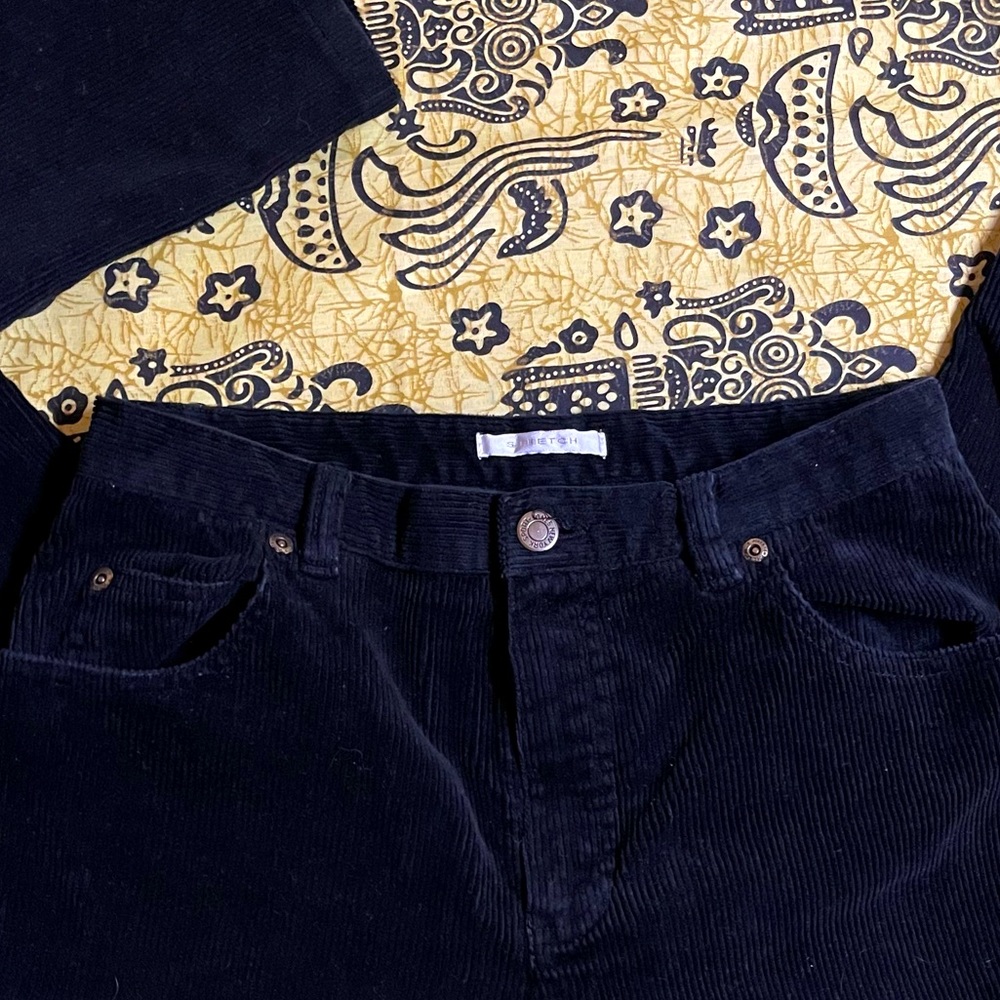 Jones New York Black Corduroy Pants